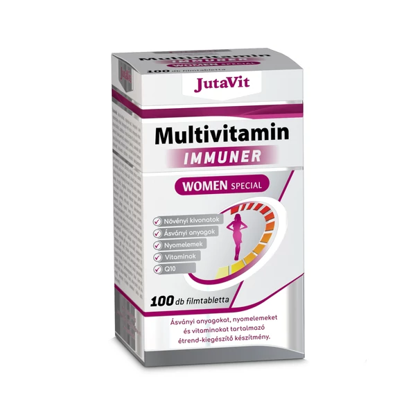 JutaVit - Multivitamin Immuner Women Special 100x ÚJ TERMÉK!