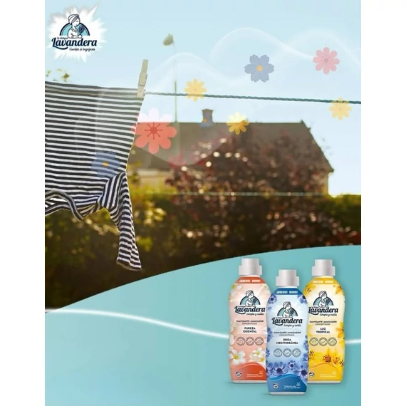 Lavandera - Mediterrán szellő öblítő 1L (45 mosás)