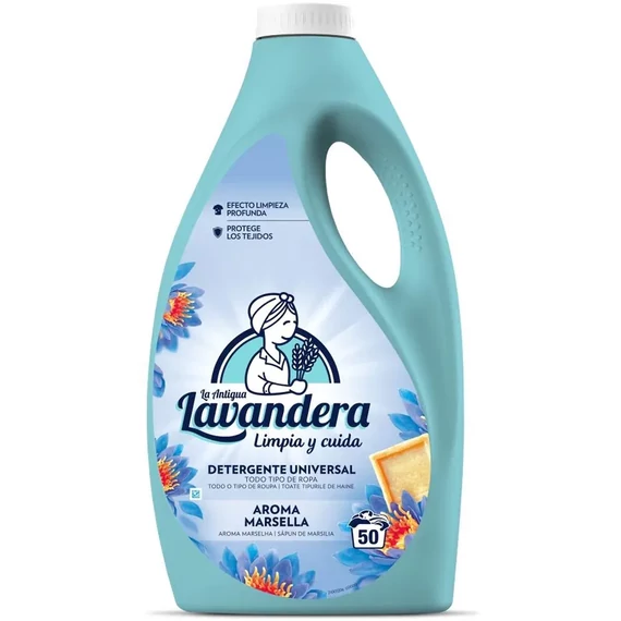 Lavandera - Marseille Folyékony mosószer (50 mosás) 2,5L