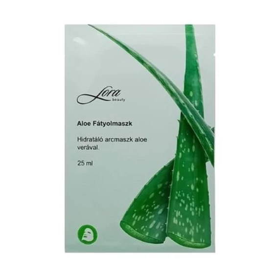 Lora - Aloe verás hidratáló fátyolmaszk (25ml) 
