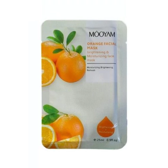 Lora - Narancsos frissítő és hidratáló fátyolmaszk (25ml) 