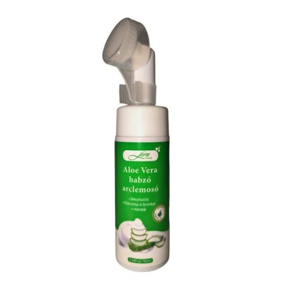 Lora - Aloe verás habzó arclemosó (150ml) 