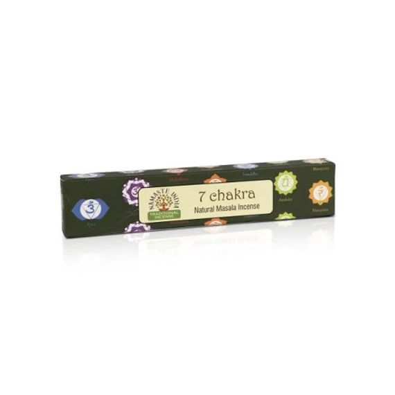 Namaste India - Füstölő 7 csakra 15gr/cs