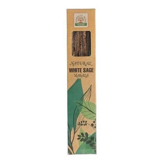 Namaste India - Füstölő Naturals Fehér Zsálya 10db/doboz