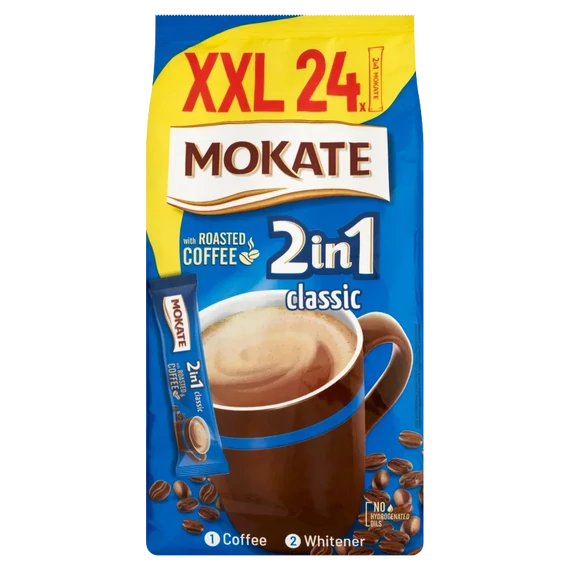 Mokate - 2in1 XXL kávéitalpor (24x14 g)