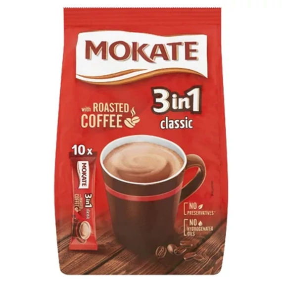 Mokate - 3in1 instant kávé (10x17 g)