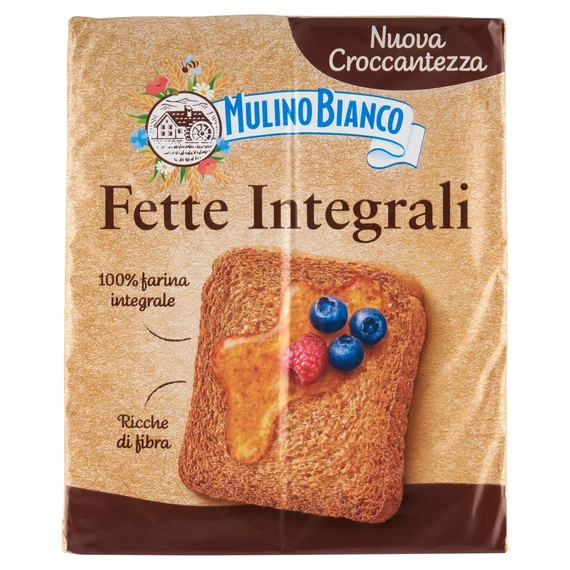 Mulino Bianco - Teljes kiörlésű kétszersült 315g