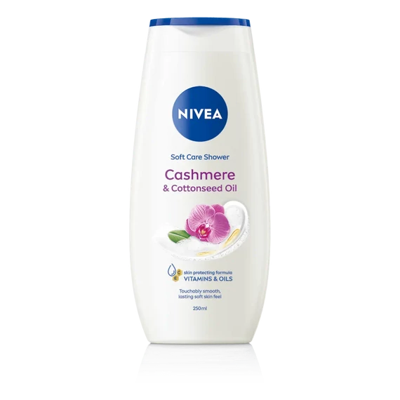Nivea - Cashmere & Cotton Seed Oil krémtusfürdő 250ml