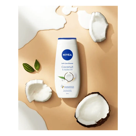 Nivea - Coconut & Jojona Oil krémtusfürdő 250ml