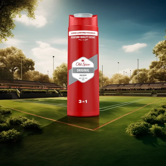 Old Spice - OriginalTusfürdő És Sampon Férfiaknak 400ml (3az1-ben)