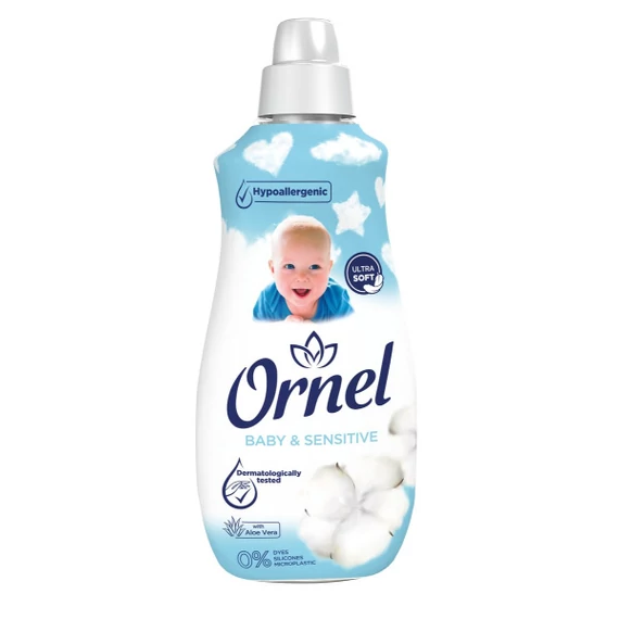 Ornel - Baby&sensitive öblítő 2,4 L (96 mosás)