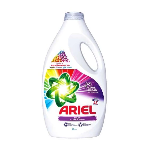 Ariel - Color Clean & Fresh folyékony mosószer 2150ml(43 mosás)