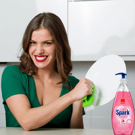 Sano Spark - Mosogatószer Mandulavirág 1L