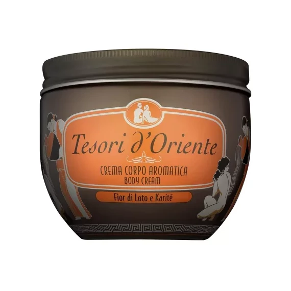 TESORI D'ORIENTE - testápoló krém lótuszvirág illat 300 ML