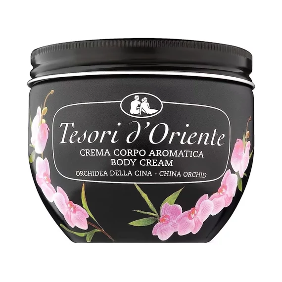 TESORI D'ORIENTE - testápoló krém jácintorchidea illat 300 ML