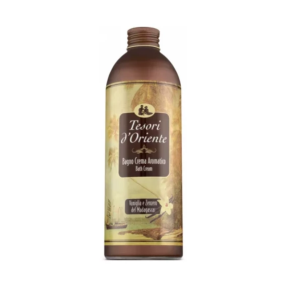 TESORI D'ORIENTE - fürdőkrém vanília és gyömbér aromával 500 ml