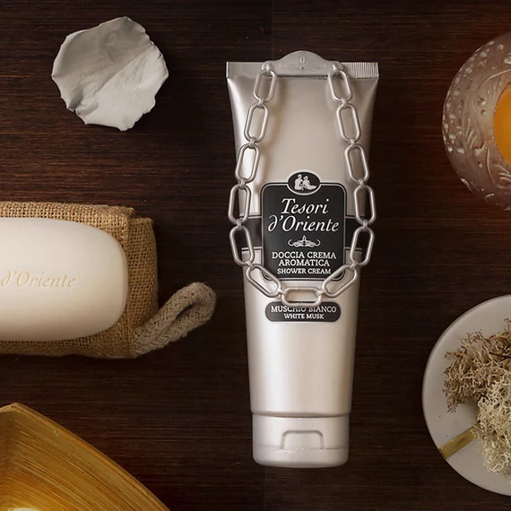 TESORI D'ORIENTE - krémtusfürdő fehér pézsma aromával 250 ml