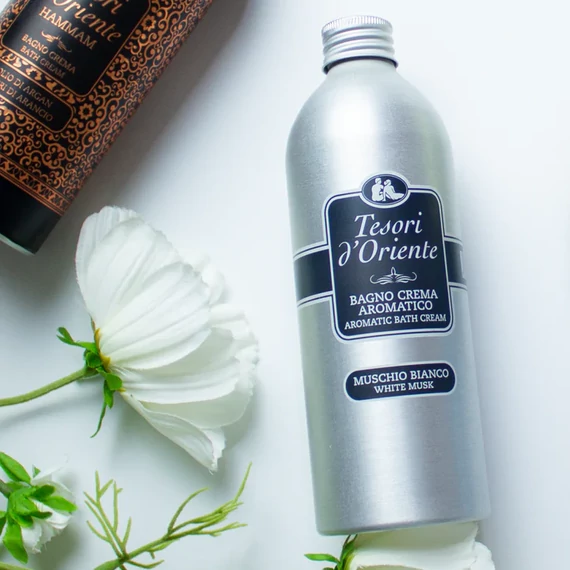 TESORI D'ORIENTE - fürdőkrém fehér pézsma aromával 500 ml