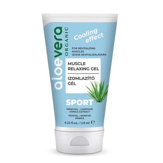 Aloe Vera Organic - Sport Izomlazító gél 125ml