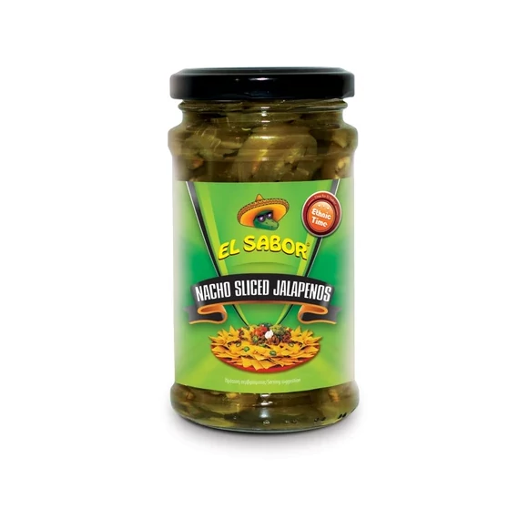 EL SABOR Jalapeno paprika - szeletelt 220g / 125g