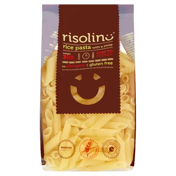 Risolino - Penne természetesen gluténmentes rizstészta 300 g