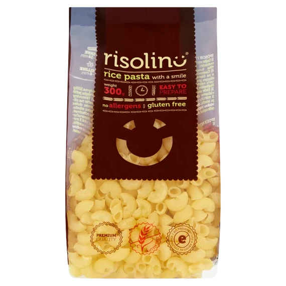 Risolino - Macaroni természetesen gluténmentes rizstészta 300 g